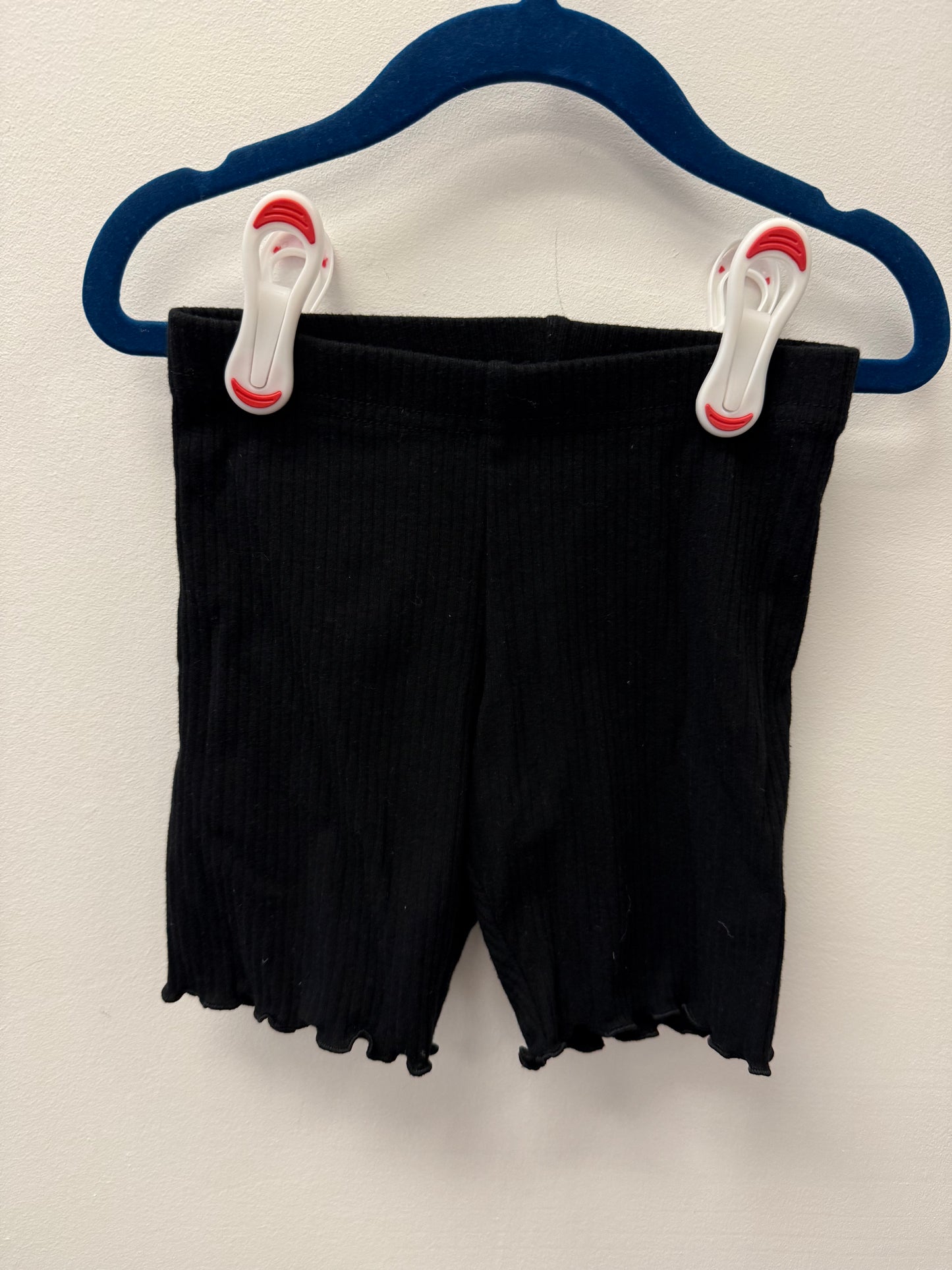 OLD NAVY BLACK BIKER SHORTS SIZE 5