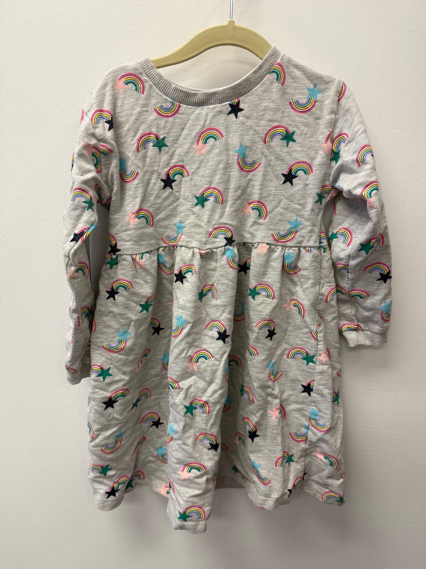 GEORGE RAINBOW DRESS SIZE 5