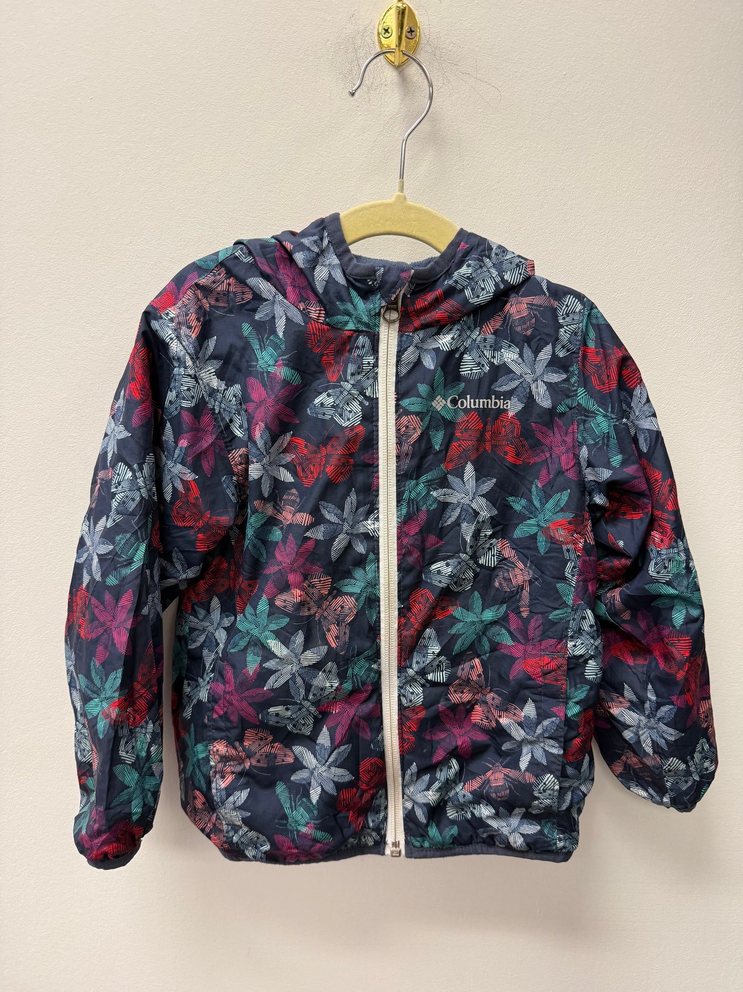 COLUMBIA FLEECE LINED JACKET SIZE 4T