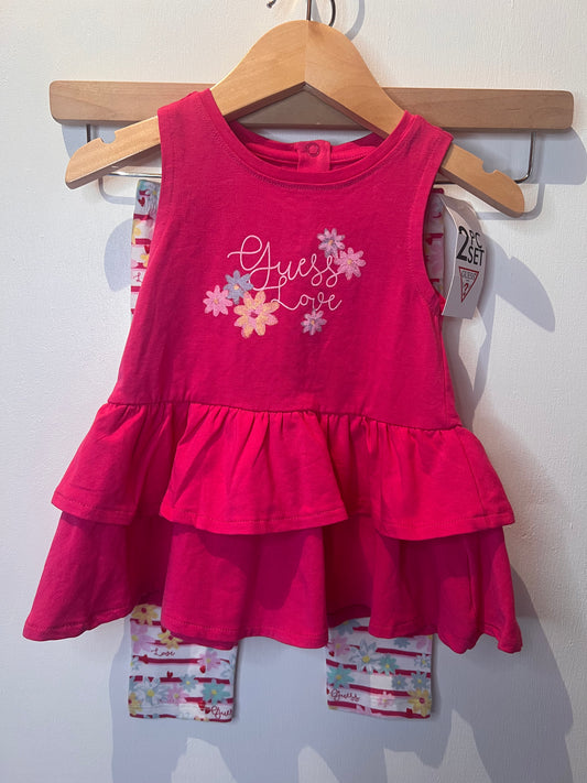 GUESS 2 PIECE OUTFIT (NEW) 12M