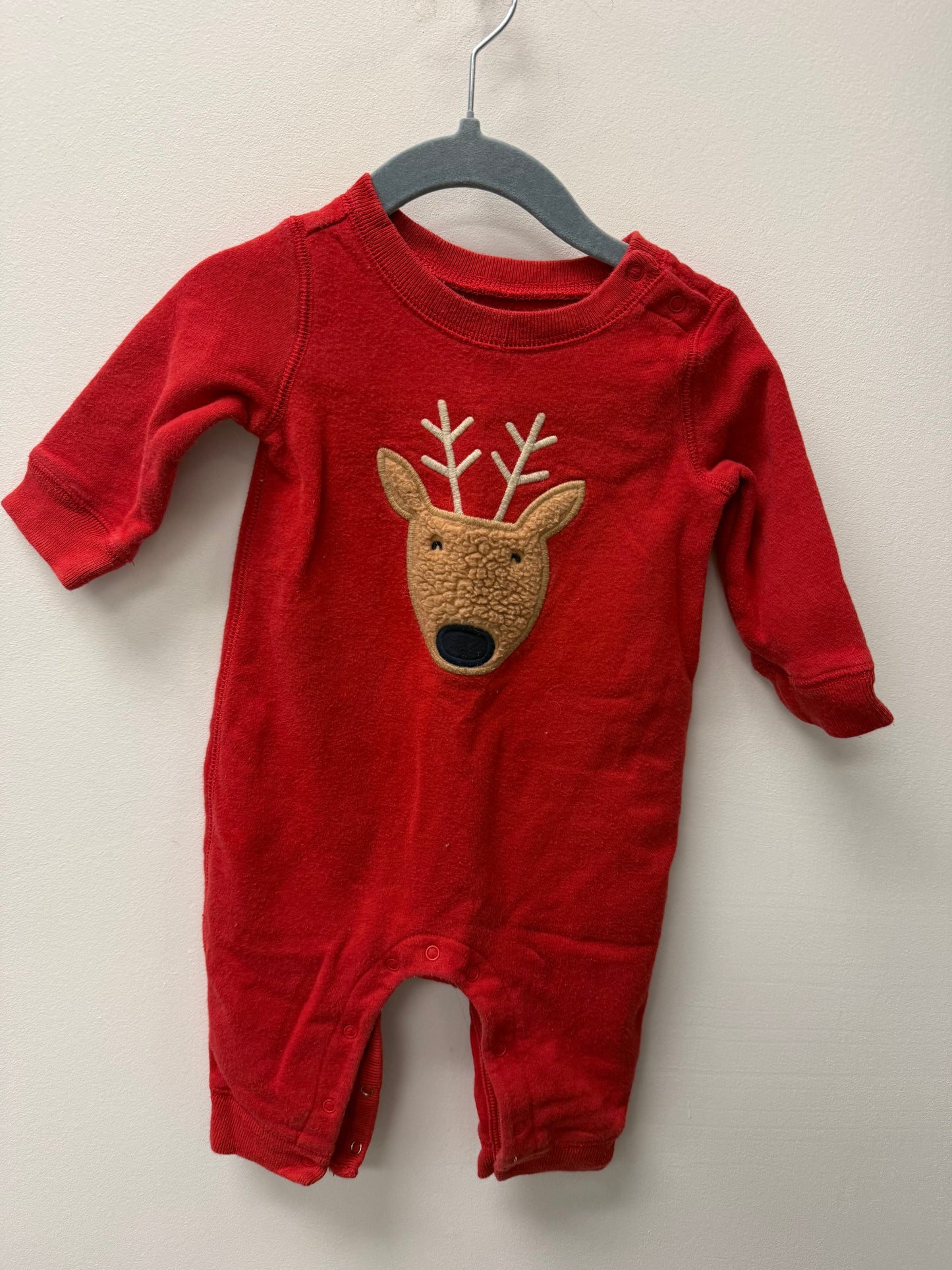 BABY GAP REINDEER ONE PIECE SIZE 3-6M