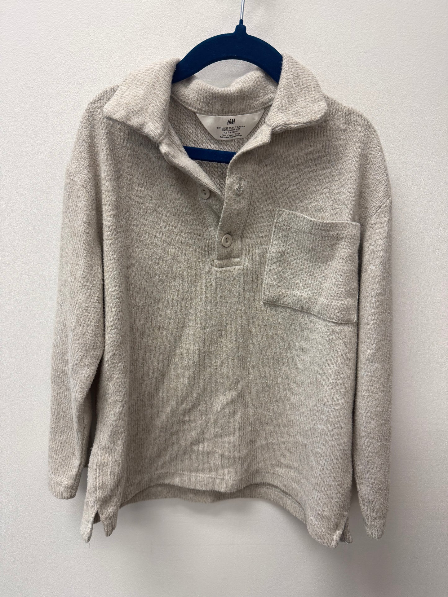 H&M COLLARED SHIRT SIZE 6-7