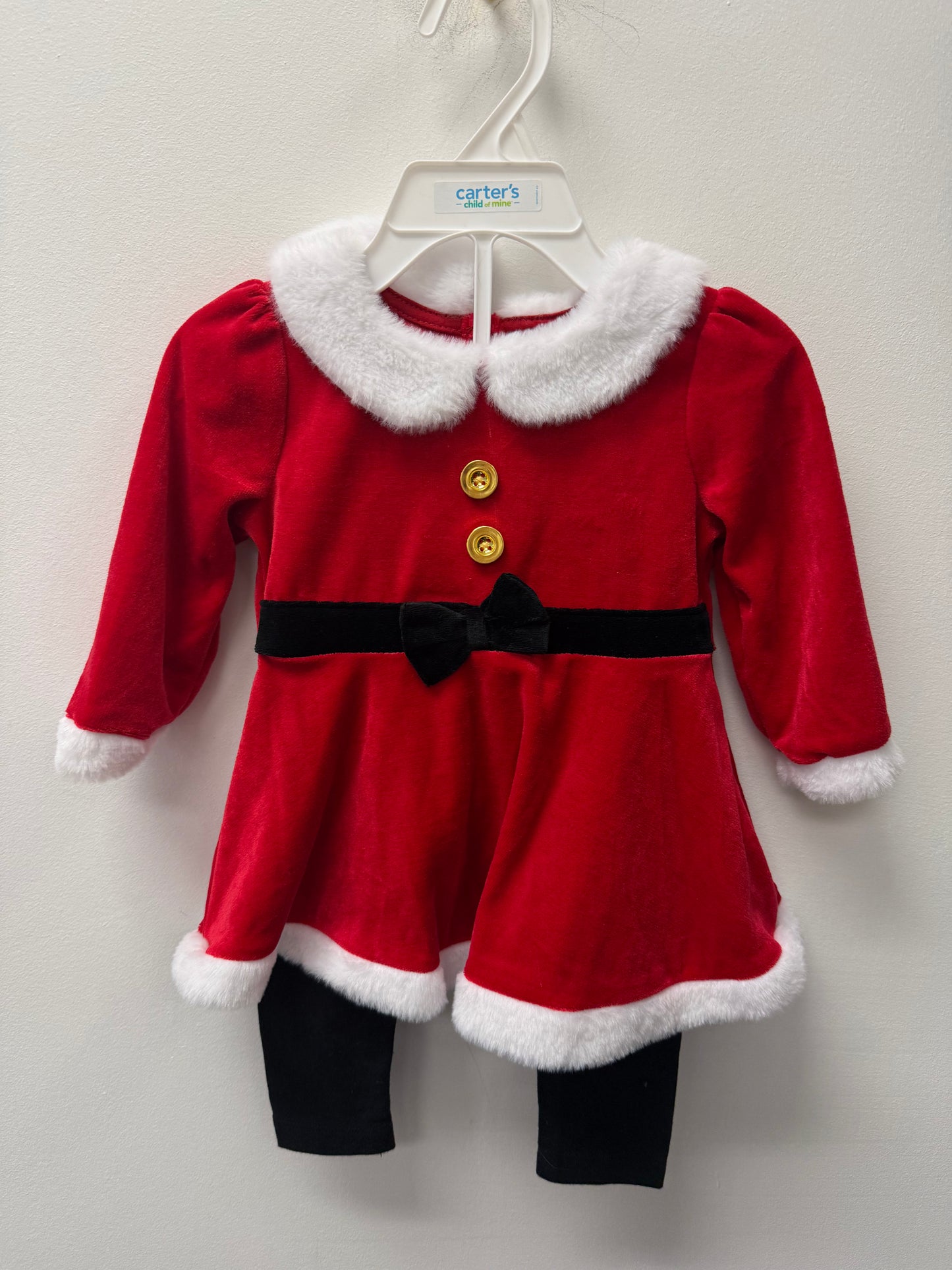 NEW GEORGE CHRISTMAS OUTFIT SIZE 6-12M