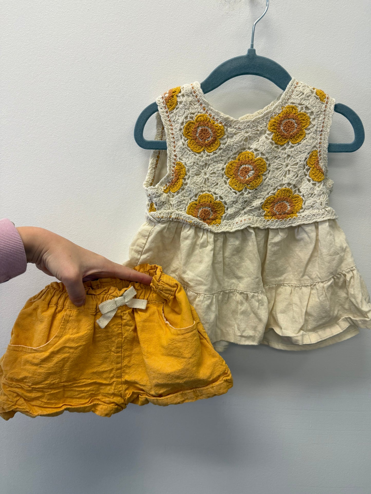 C&C CALIFORNIA CROCHET OUTFIT SIZE 2T