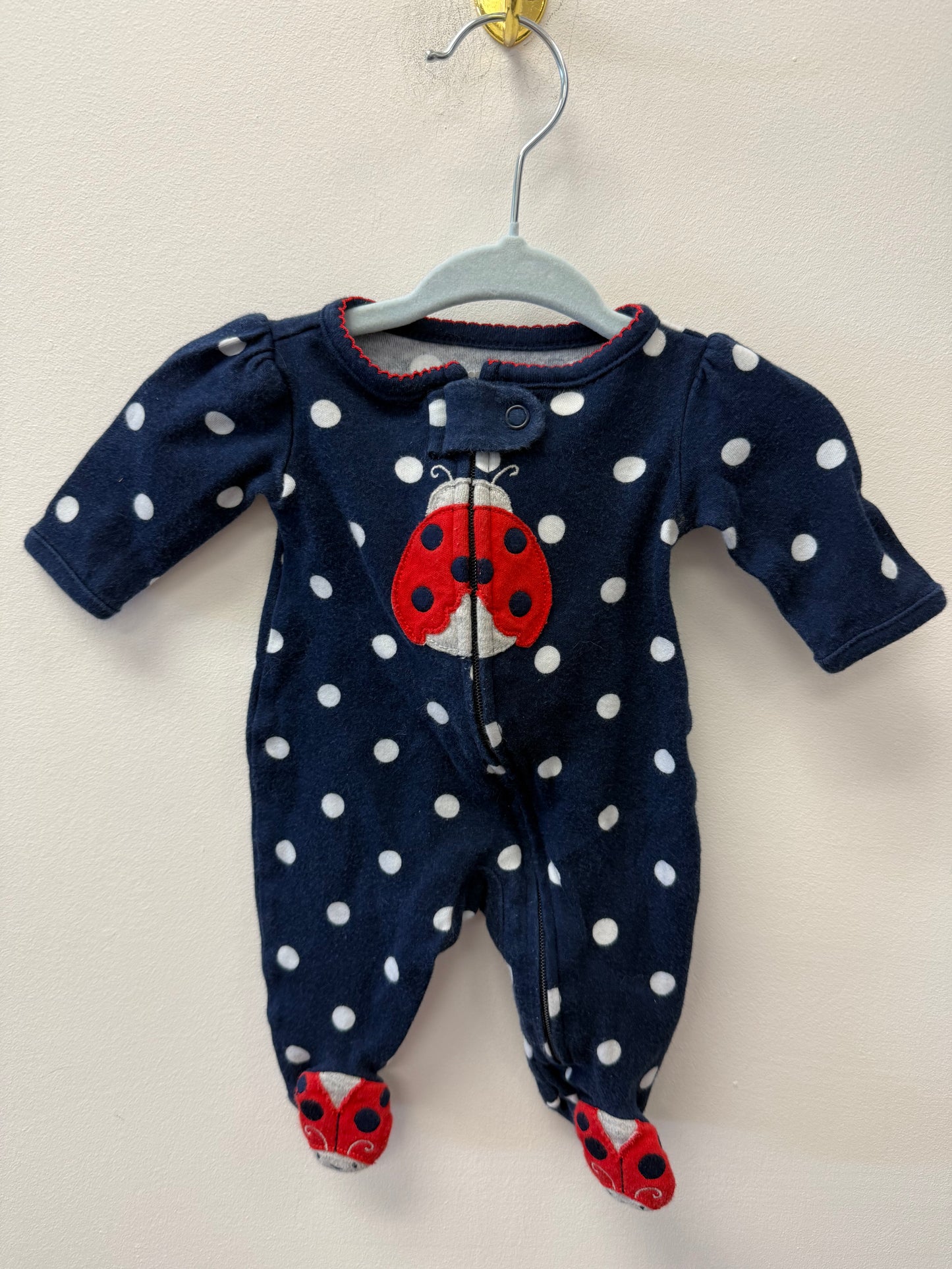 CARTERS LADYBUG PREEMIE SLEEPER