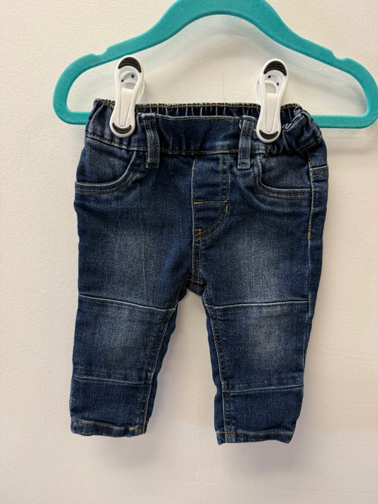 H&M JEANS SIZE 4-6M
