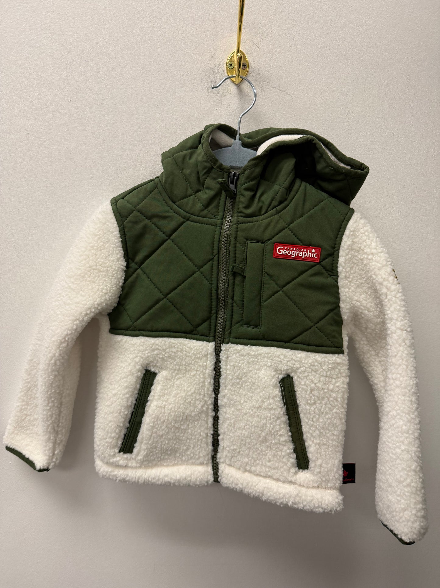 NWOT CANADIANA SHERPA COAT SIZE 3T