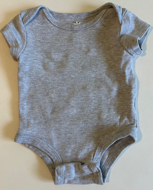 Rococo, Plain Grey Onesie - 3 Months