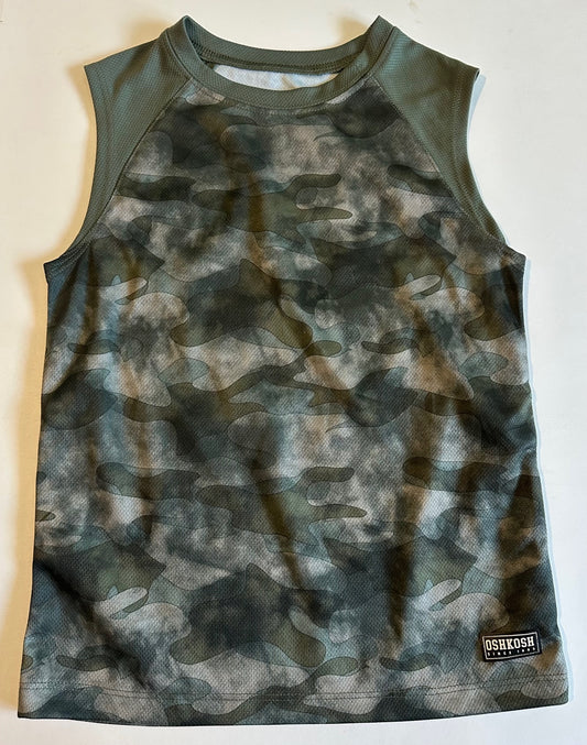 OshKosh, Camo Muscle Shirt - Size 6