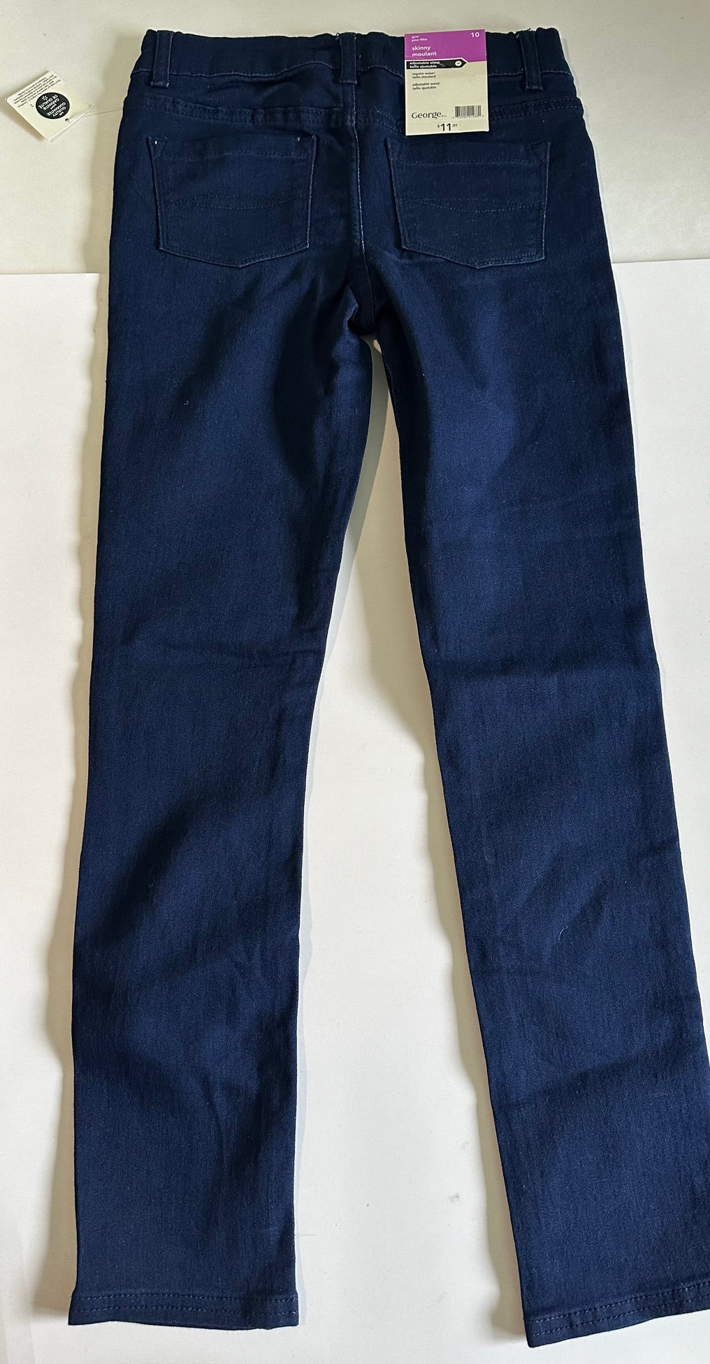 *New* George, Navy Blue Skinny Jeans - Size 10