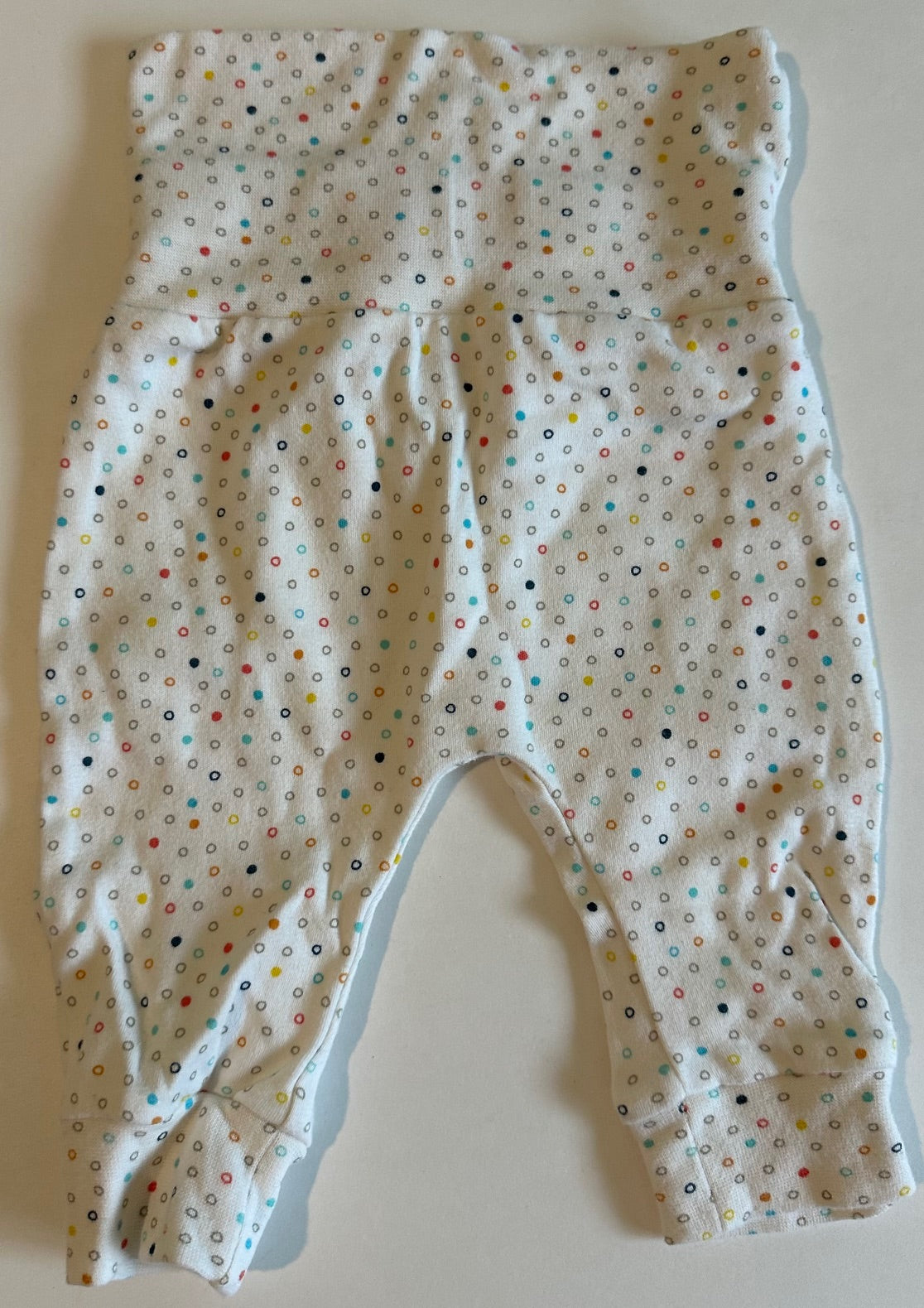 Indigo Baby, Small Colourful Dots Pants - 0-3 Months