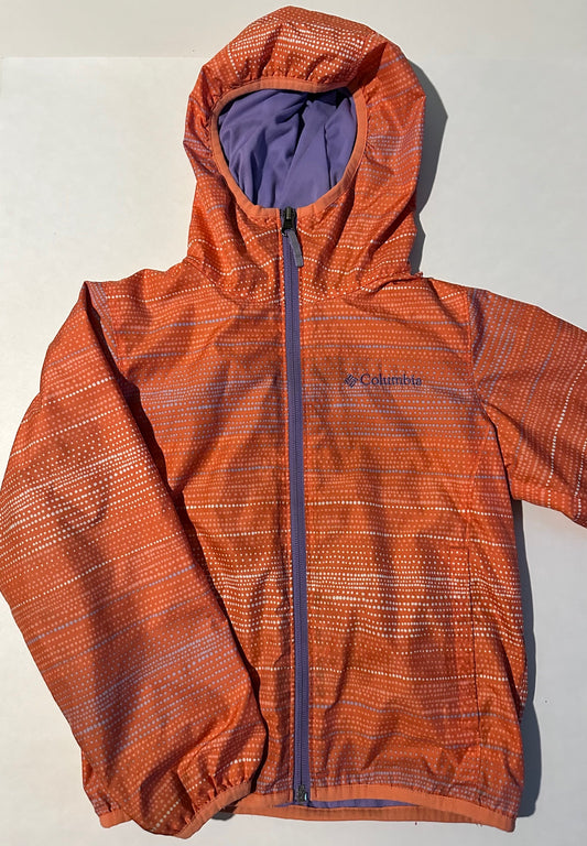 *Play* Columbia, Orange and Purple Light Jacket - Size XS (6-8)