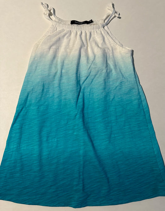 George, Blue and White Ombre Dress - Size Small (6)