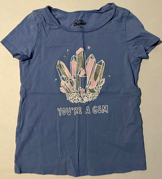 OshKosh, "You're a Gem!" T-Shirt - Size 6/6X