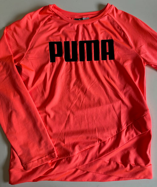 *Play* Puma, Bright Coral Shirt - Size XL (14-16)