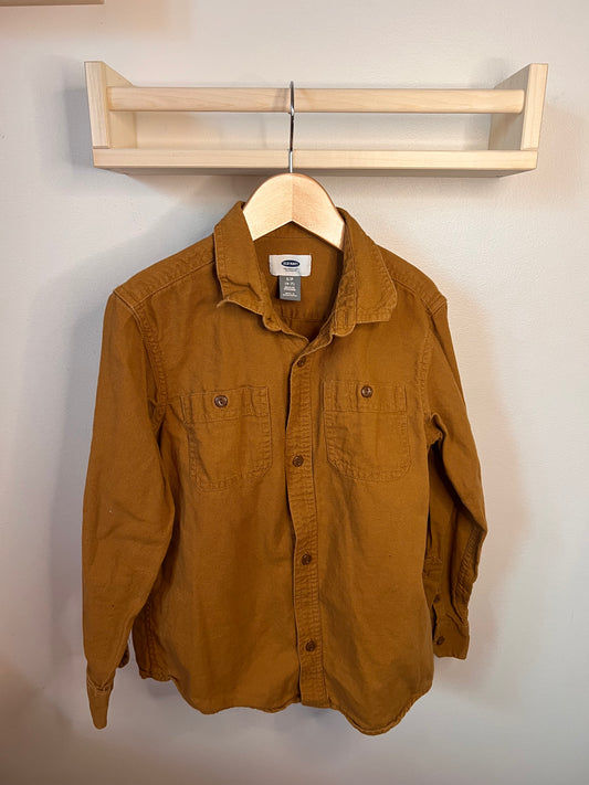 OLD NAVY BROWN JACKET SIZE 6-7