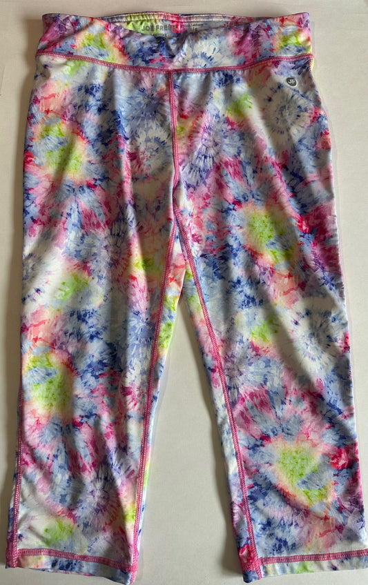 Joe Fresh, Colourful Tie-Dye Pants - Size Large (10-12)