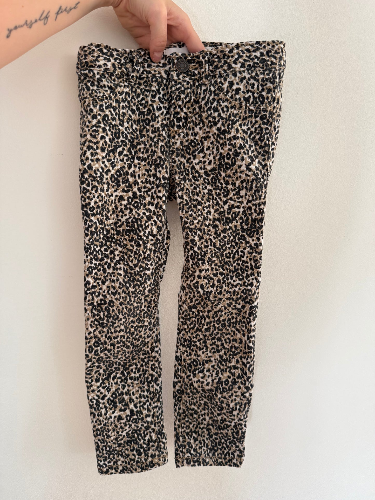 OLD NAVY CHEETAH JEANS SIZE 4T