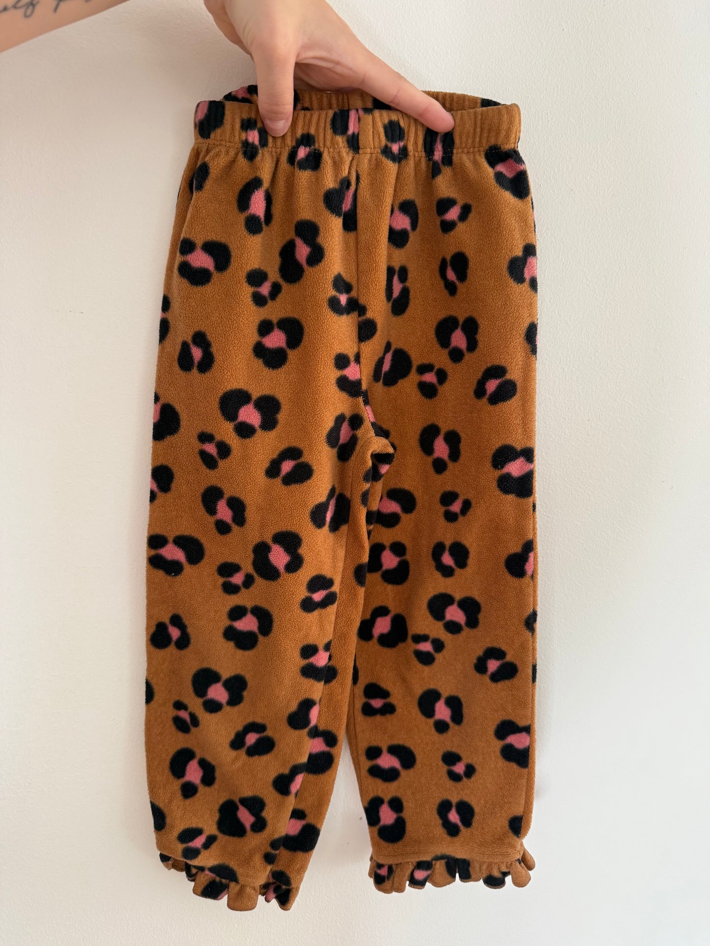 GEORGE CHEETAH FRILL BOTTOM PANTS SIZE 3T