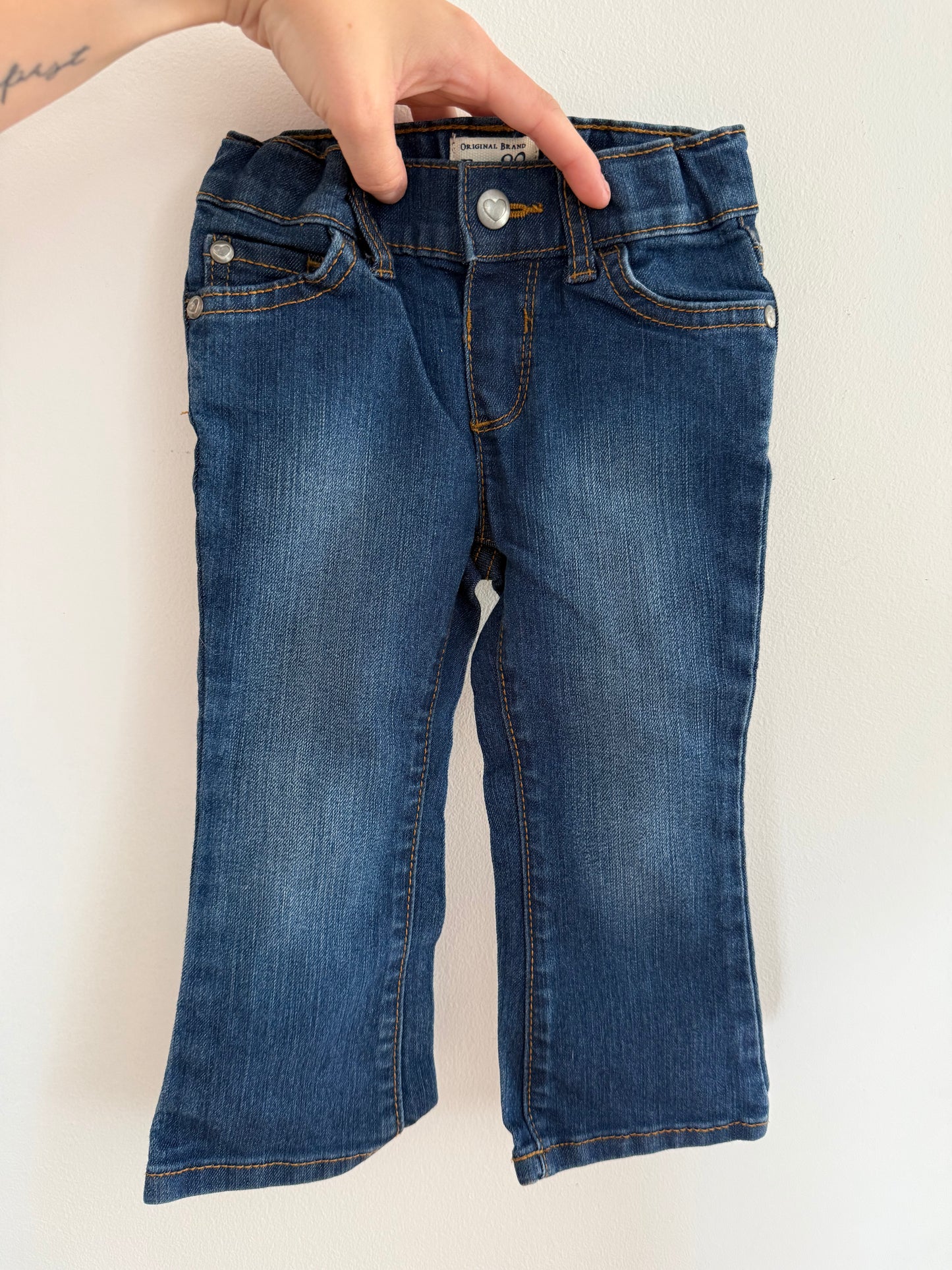 CHILDREN'S PLACE BOOT CUT JEANS SIZE 18-24M