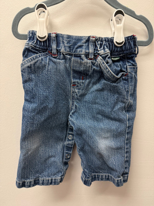 VINTAGE ROOTS JEANS SIZE 3-6M