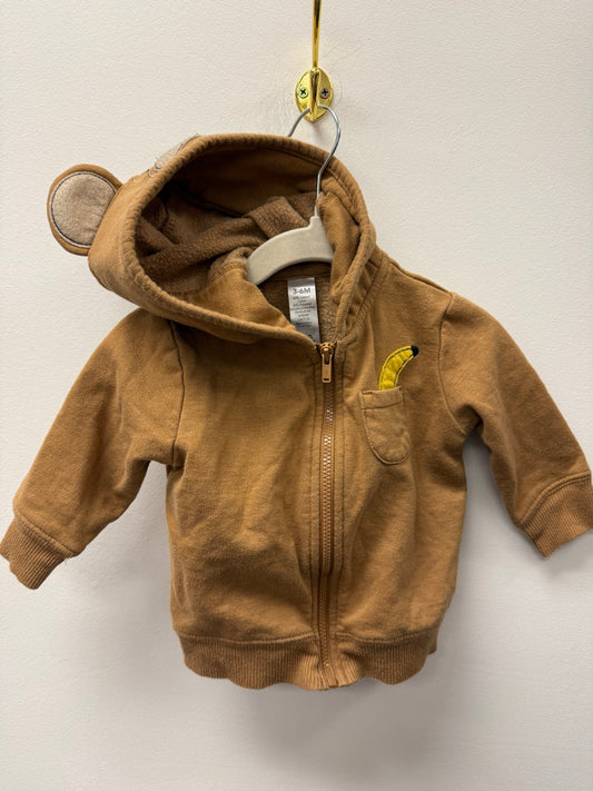 GEORGE BANANA SWEATER SIZE 3-6M