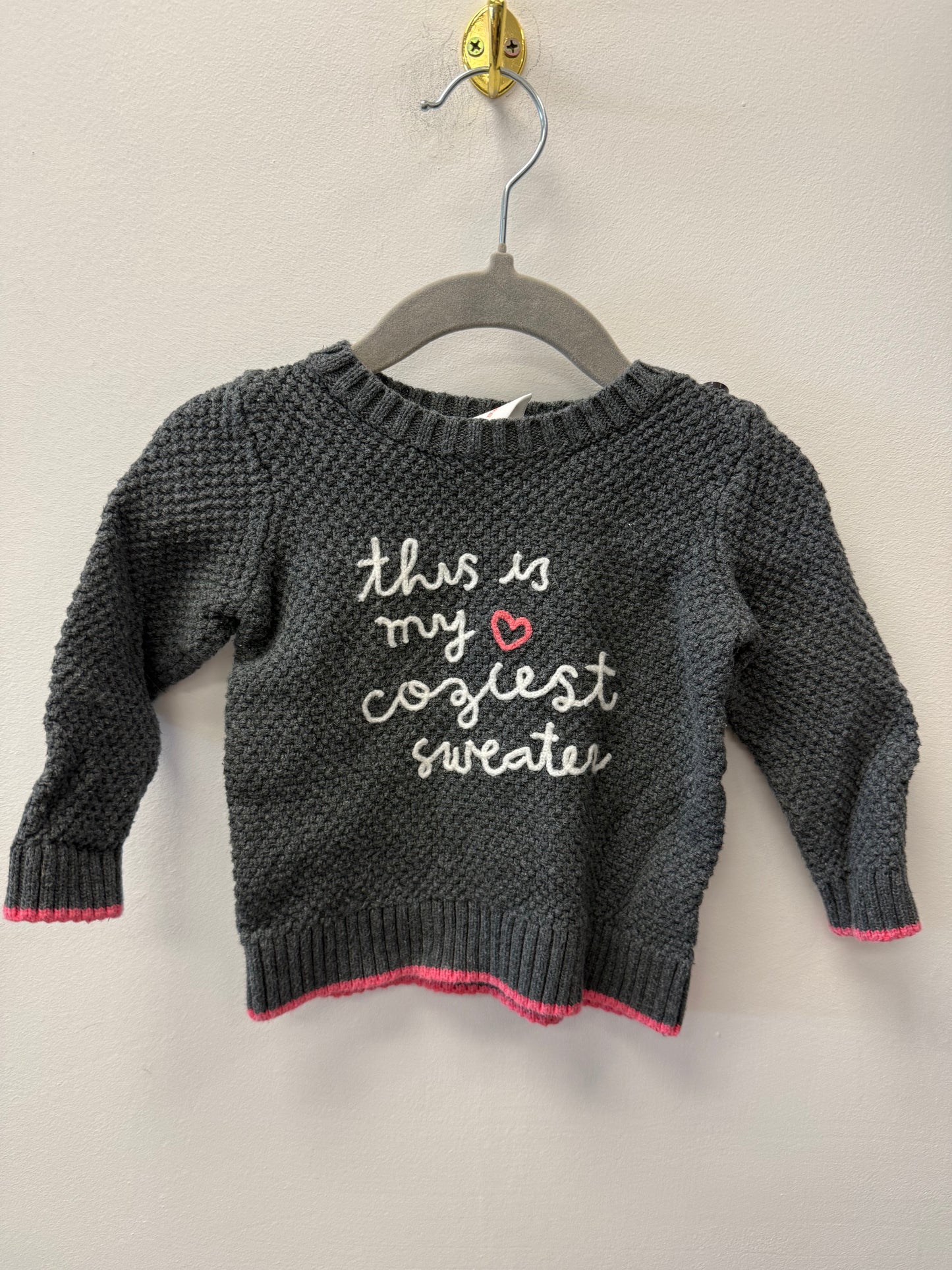 JOE FRESH COZY SWEATER SIZE 6-12M