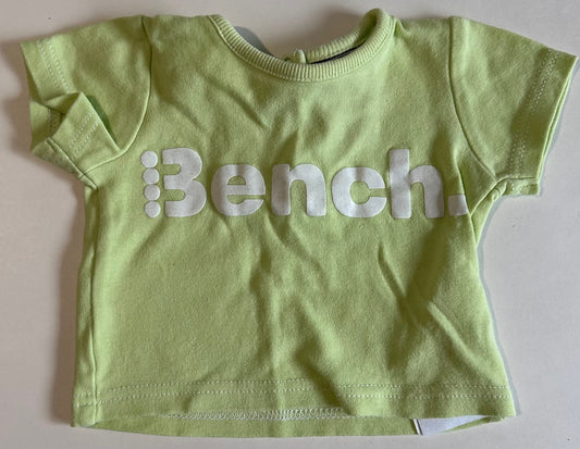 Bench, Green Top - 0-3 Months