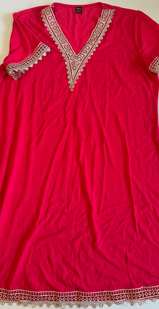 *Adult* Shein, Bright Pink Dress - Size Large