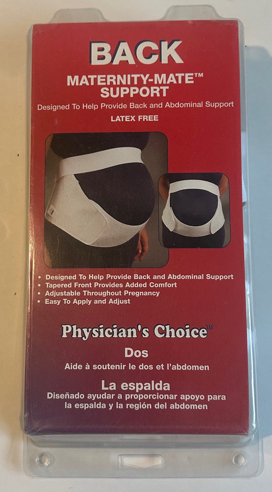 *New* Unknown Brand, Back Maternity-Mate Support - Size Large
