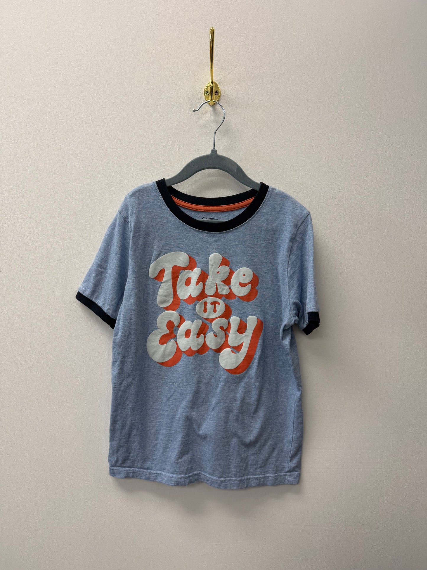 GEORGE "TAKE IT EASY" SHIRT SIZE 10-12