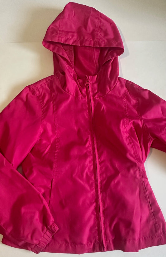 *Play* Joe Fresh, Pink Rain Jacket - Size Medium (7-8)