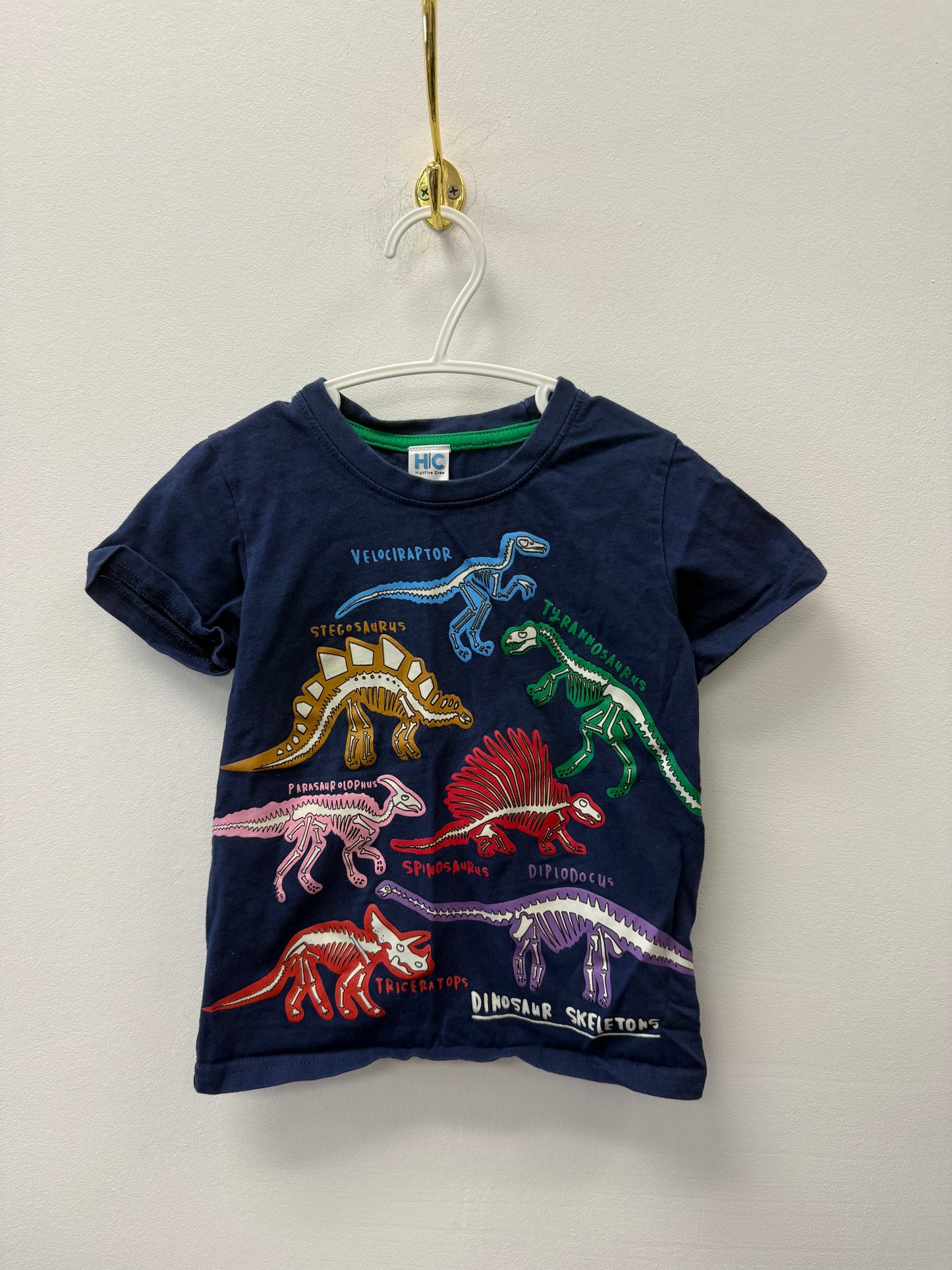 HIGH FIVE DINO SHIRT SIZE 4T
