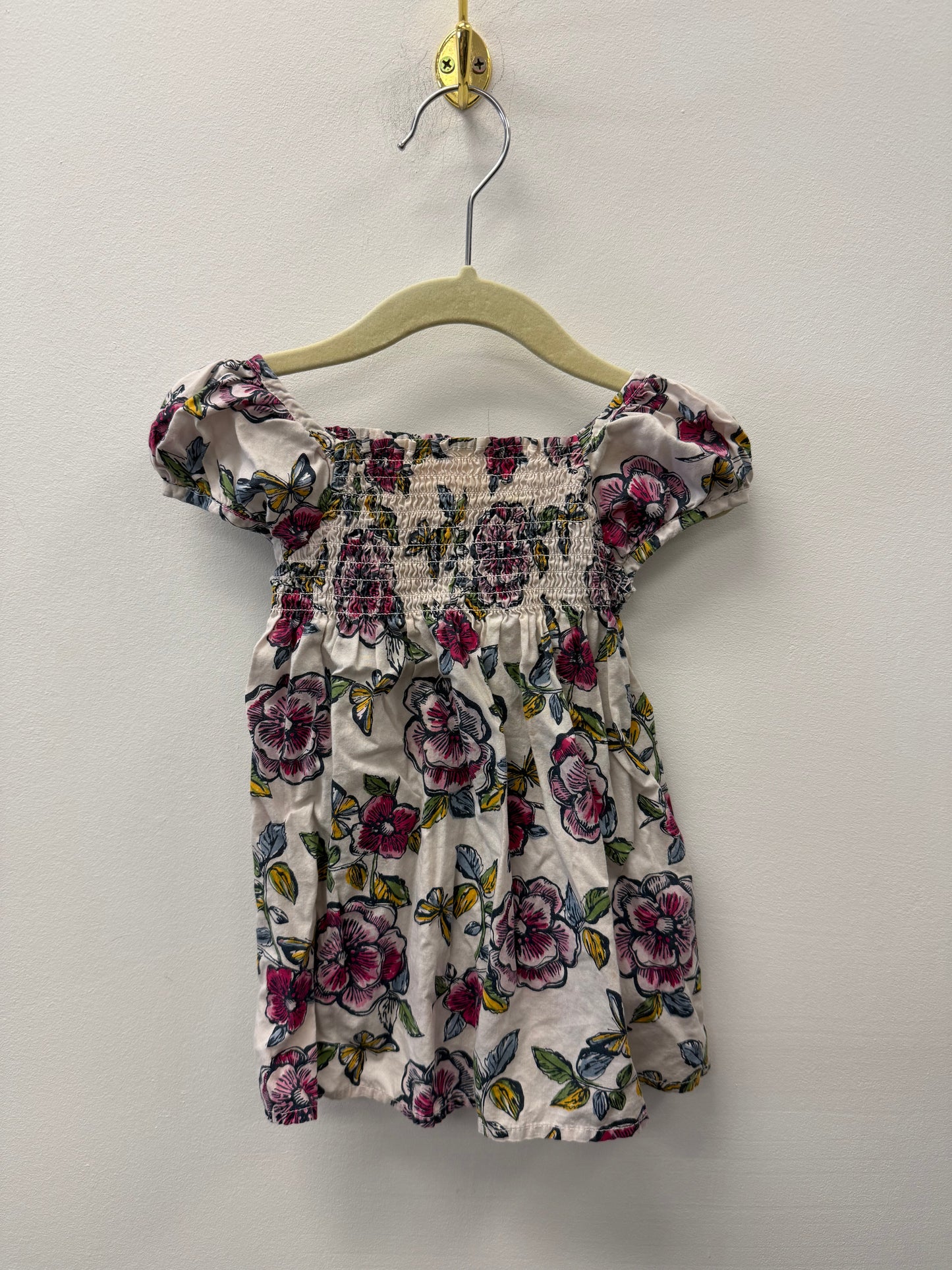 CHILDRENS PLACE FLORAL DRESS SIZE 6-12M