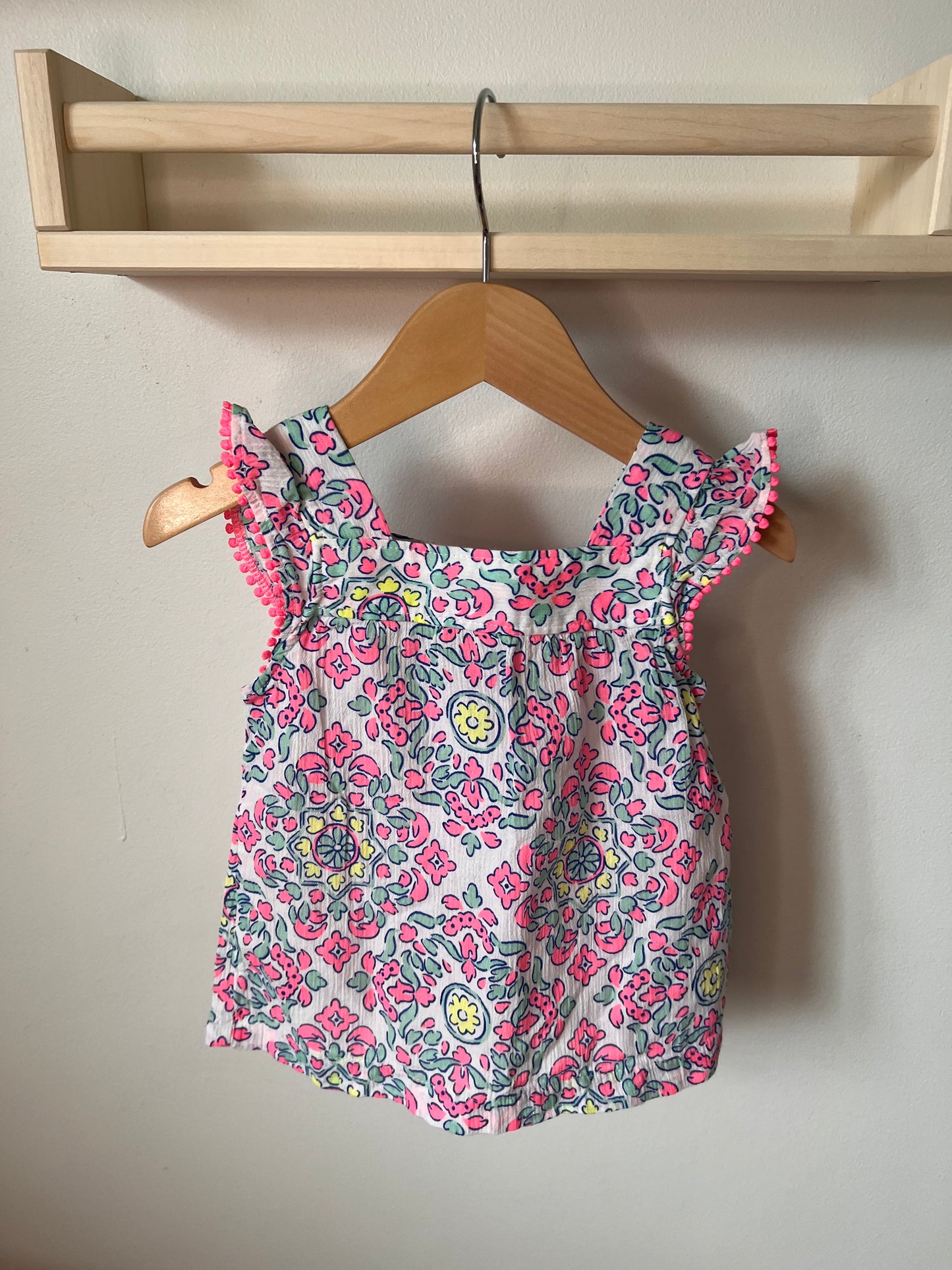 CARTERS NEON PINK SHIRT 18M