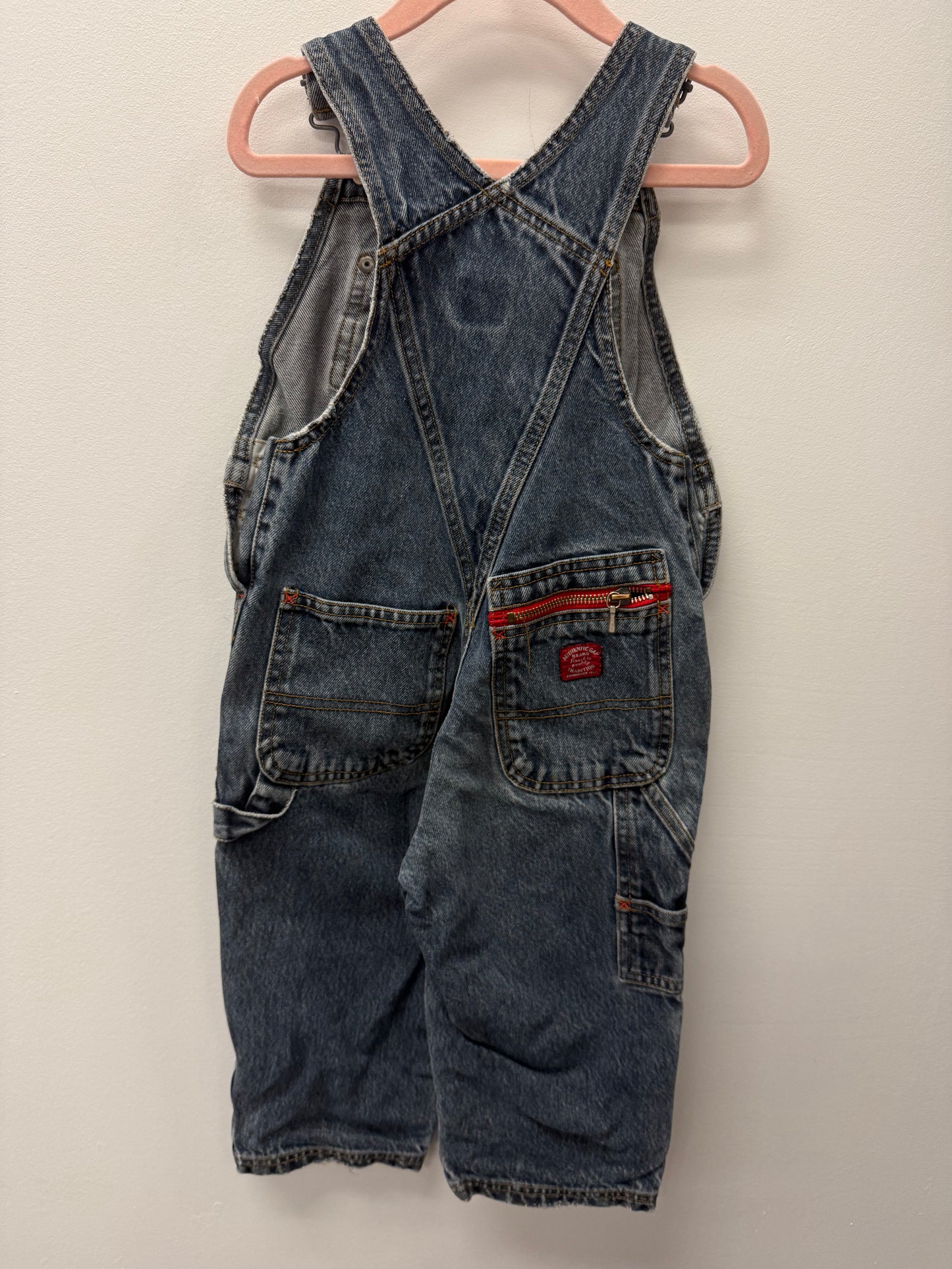 VINTAGE BABY GAP OVERALLS SIZE 3T