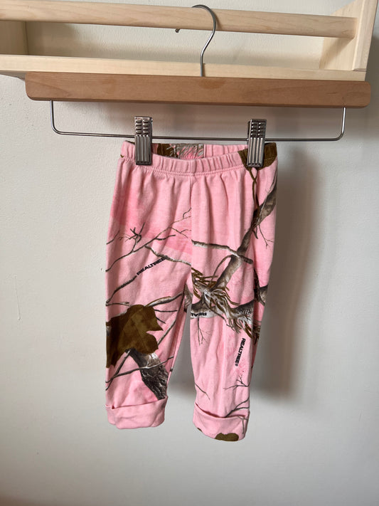 REAL TREE PINK CAMO PANTS 0-3M