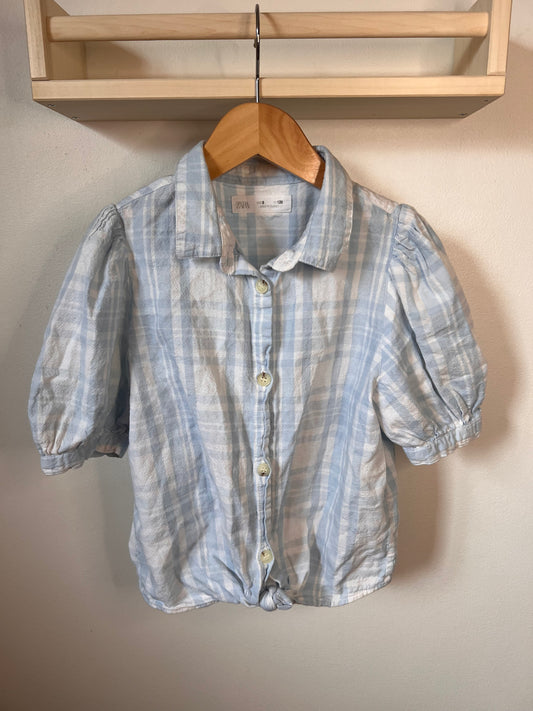 ZARA CHECKERED SHIRT SIZE 8