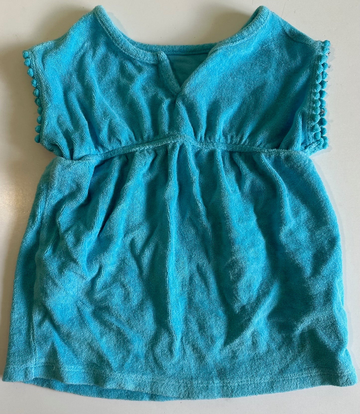 *Play* George, Blue Terry Cloth Top - Size 3T