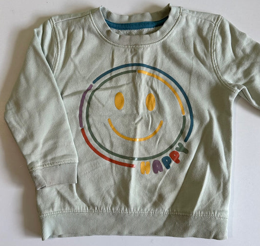 *Play* George, Pale Green "Happy" Pullover - Size 3T