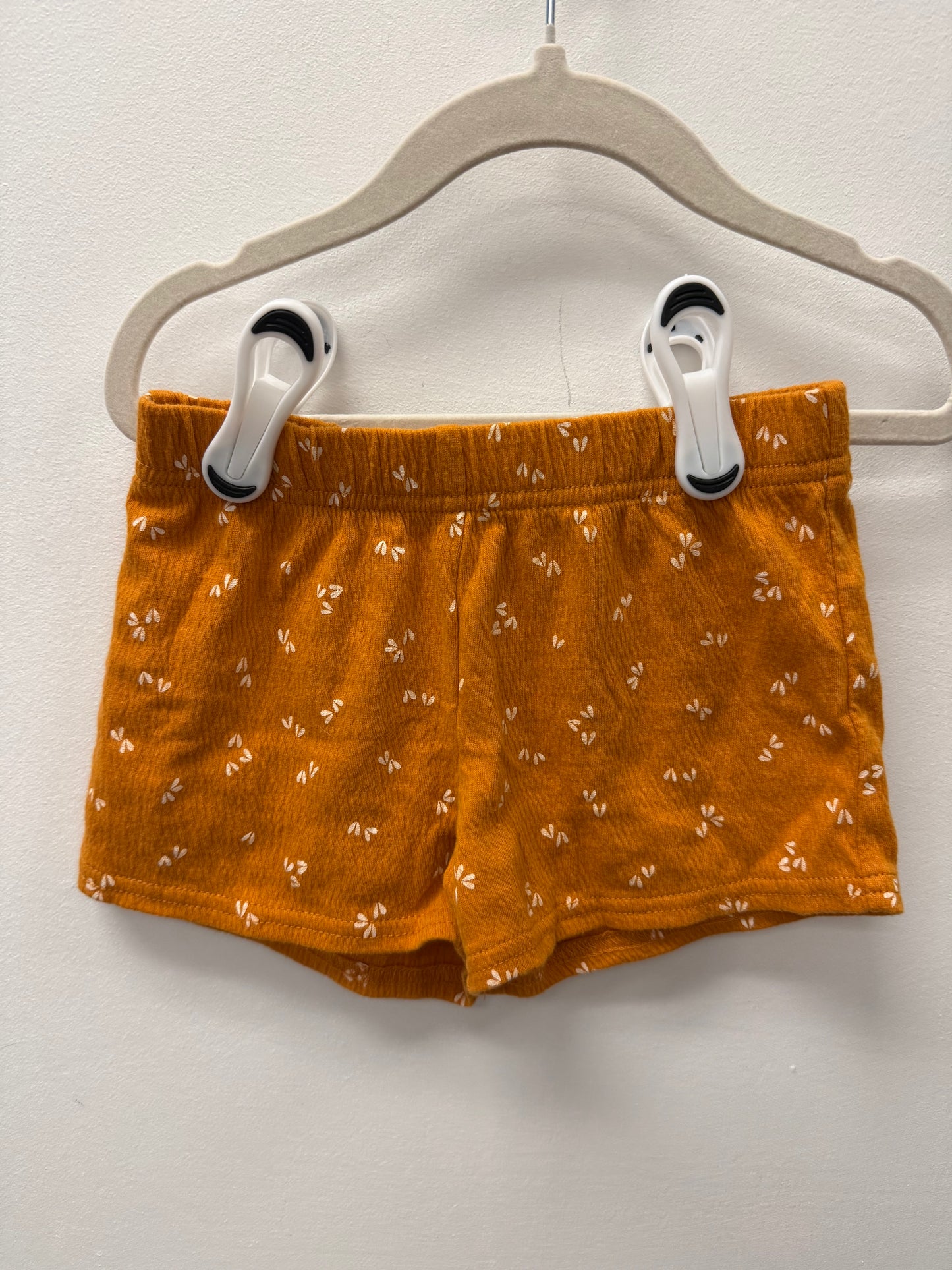 CARTERS ORANGE SHORTS SIZE 2T