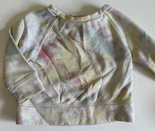 Baby Gap, Pale Tie-Dye Pullover - 12-18 Months