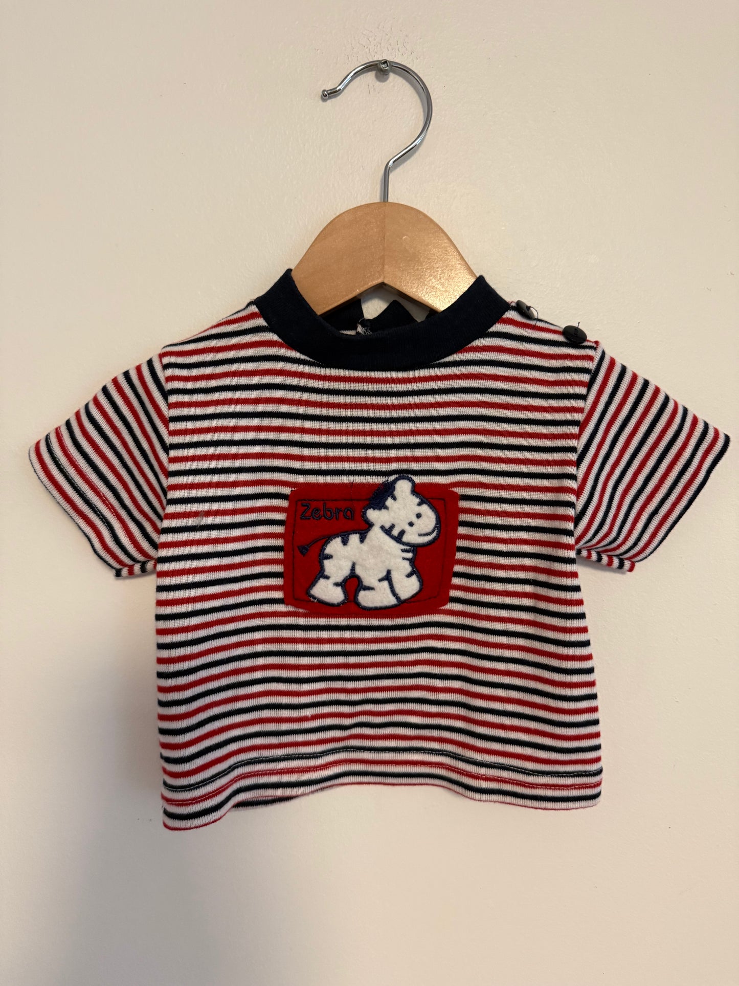 RAGSCALS ZEBRA SHIRT SIZE 3M