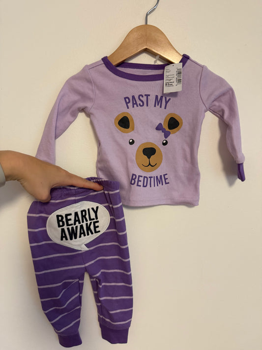 NEW WITH TAGS CHILDRENS PLACE PJ'S SIZE 0-3M