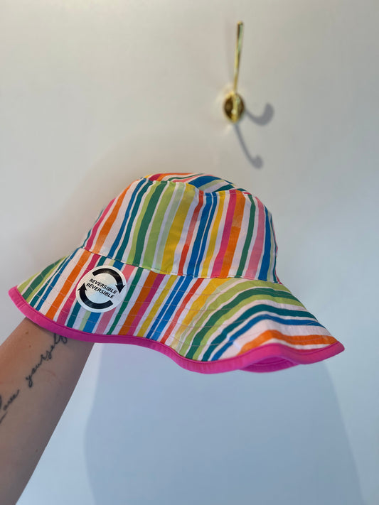 NEW GEORGE REVERSIBLE SUN HAT 2-5T