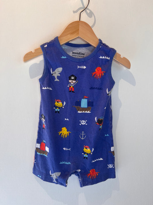 BUNDLES PIRATE ROMPER 9-12M