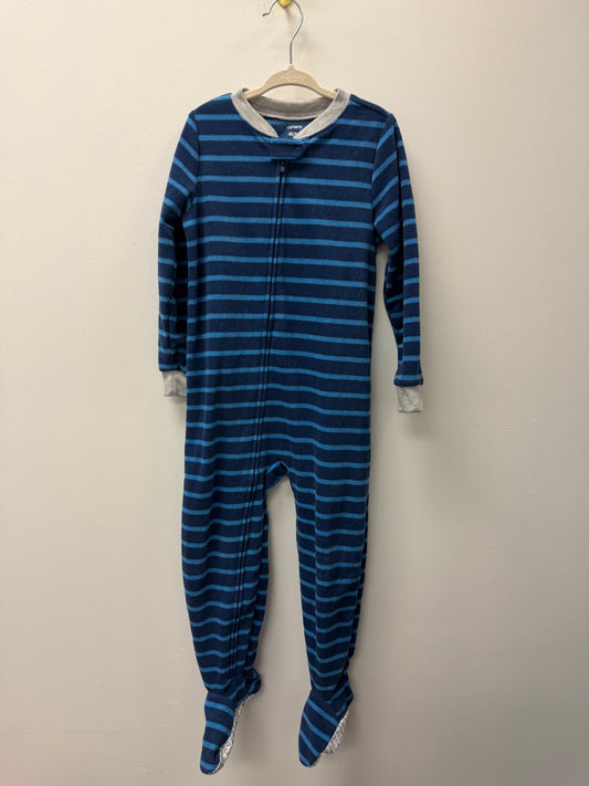 CARTERS FLEECE BLUE SLEEPER SIZE 4T