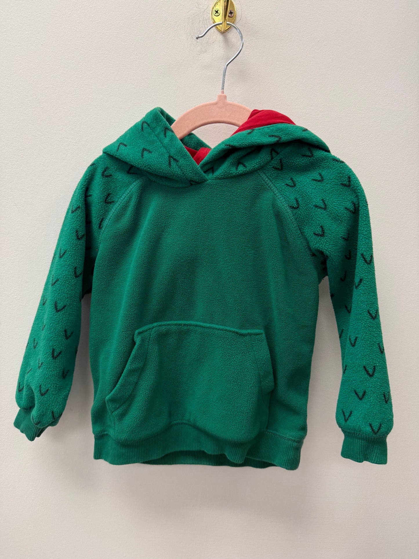 CARTERS FLEECE ALLIGATOR HOODIE SIZE 24M