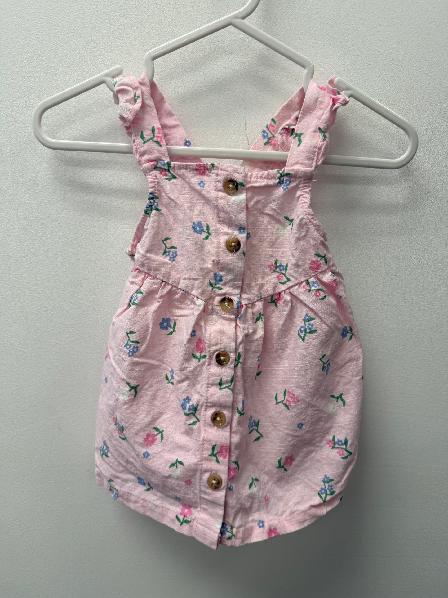 GEORGE PINK FLORAL DRESS SIZE 3-6M