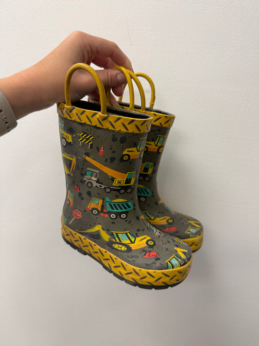 GEORGE CONSTRUCTION RAIN BOOTS SIZE 8